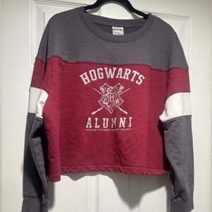 Hogwarts Harry Potter 2XL Crop Top Shirt